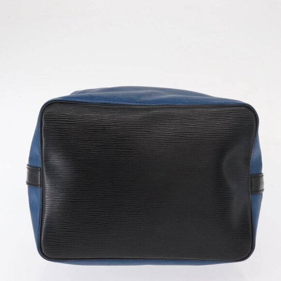 LOUIS VUITTON Epi Petit Noe Bag Bicolor Black Blue - Picture 6 of 16